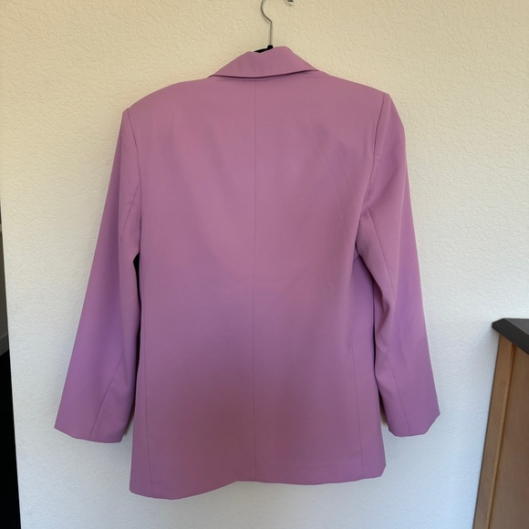 NWOT Laudine pink Blazer & matching mini skirt set - Picture 5 of 8